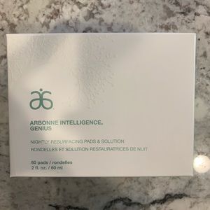 Arbonne Nightly Resurfacing Pads & solution